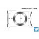 Șaibă elastică pentru rulment diam int 25mm, diam ext 31,5mm